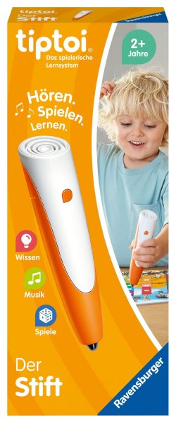 Buchcover: Ravensburger tiptoi Stift 00110 - Das audiodigitale Lern- und Kreativsystem, Lernspielzeug für Kinder ab 2 Jahren - Der Stift