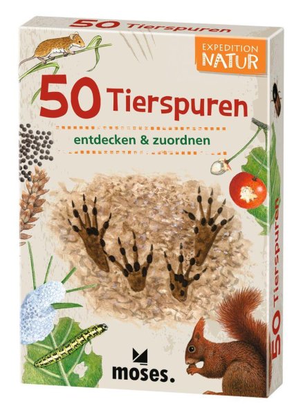 Buchcover: Expedition Natur 50 Tierspuren Buchcover: Expedition Natur 50 Tierspuren