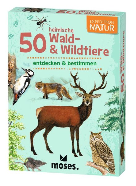 Buchcover: Expedition Natur. 50 heimische Wald- & Wildtiere