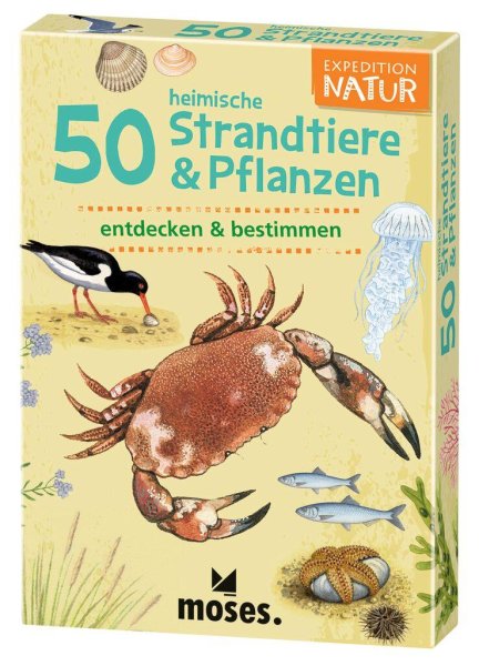 Buchcover: Expedition Natur 50 heim. Strandtiere & Pflanzen