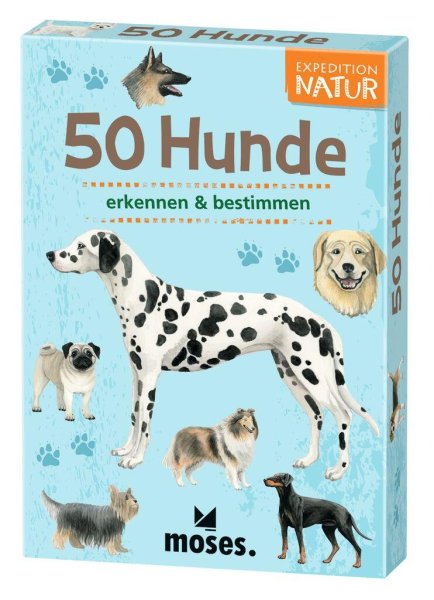 Buchcover: Expedition Natur 50 Hunde Buchcover: Expedition Natur 50 Hunde