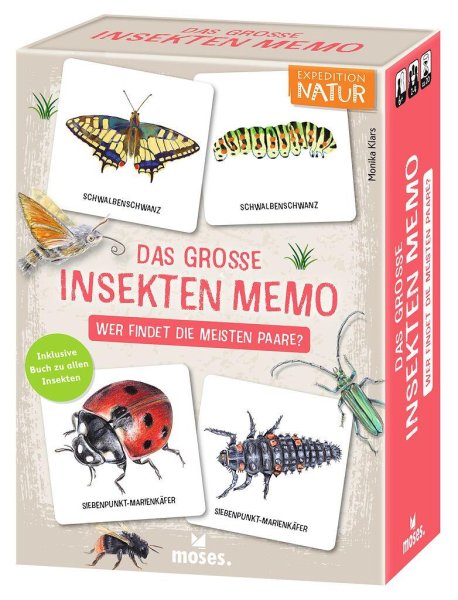 Buchcover: Das große Insekten Memo