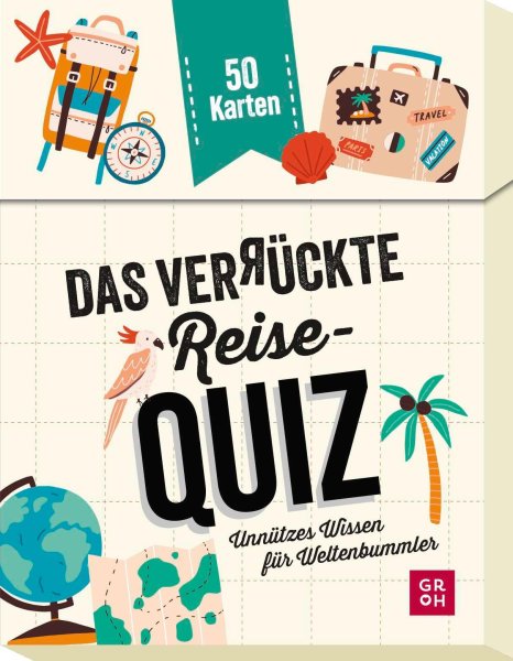 Buchcover: Das verrückte Reise-Quiz Buchcover: Das verrückte Reise-Quiz