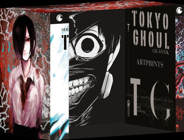 Buchcover: Tokyo Ghoul GIGANTIK - Band 1 mit Sammelschuber