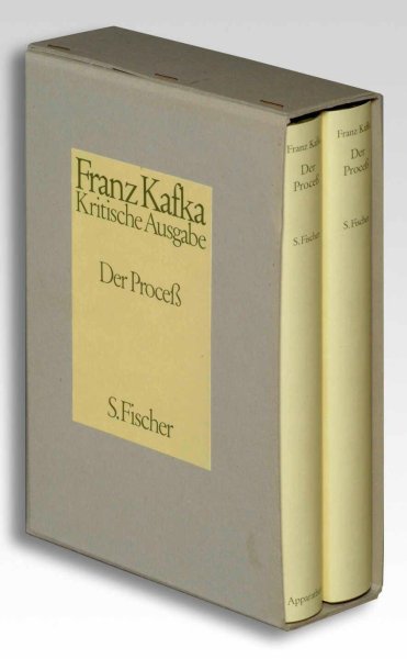 Buchcover: Der Proceß ( Prozess). Kritische Ausgabe
