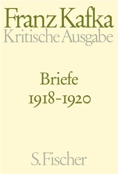 Buchcover: Briefe 4. 1918 - 1920 Buchcover: Briefe 4. 1918 - 1920