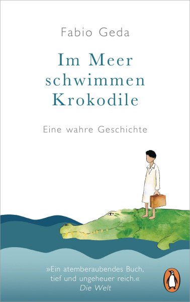 Buchcover: Im Meer schwimmen Krokodile