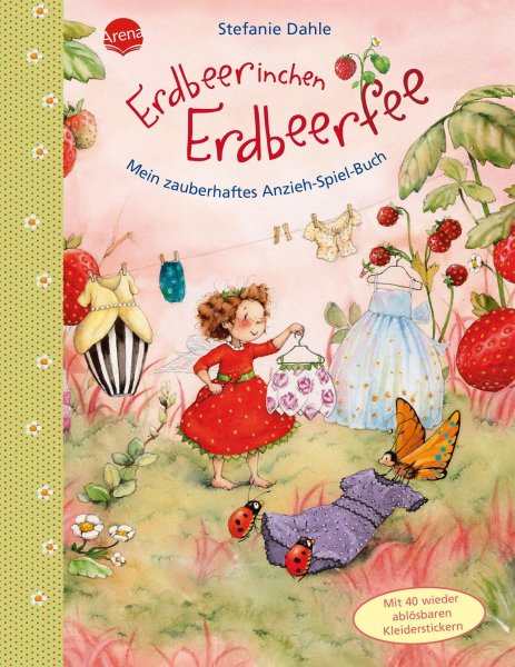 Buchcover: Erdbeerinchen Erdbeerfee. Mein zauberhaftes Anzieh-Spiel-Buch