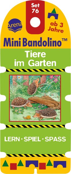 Buchcover: Mini Bandolino Set 76. Tiere im Garten
