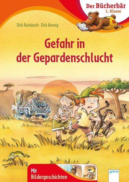 Buchcover: Gefahr in der Gepardenschlucht Buchcover: Gefahr in der Gepardenschlucht