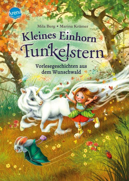 Buchcover: Kleines Einhorn Funkelstern. Vorlesegeschichten aus dem Wunschwald