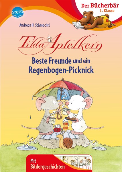 Buchcover: Tilda Apfelkern. Beste Freunde und ein Regenbogen-Picknick