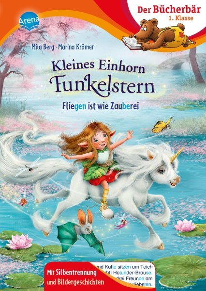 Buchcover: Kleines Einhorn Funkelstern. Fliegen ist wie Zauberei