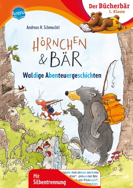 Buchcover: Hörnchen & Bär. Waldige Abenteuergeschichten