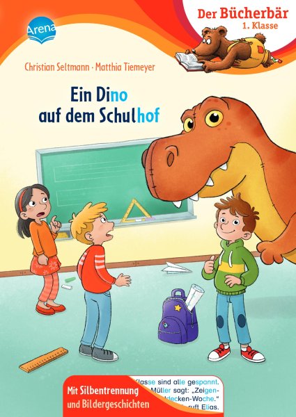 Buchcover: Ein Dino auf dem Schulhof