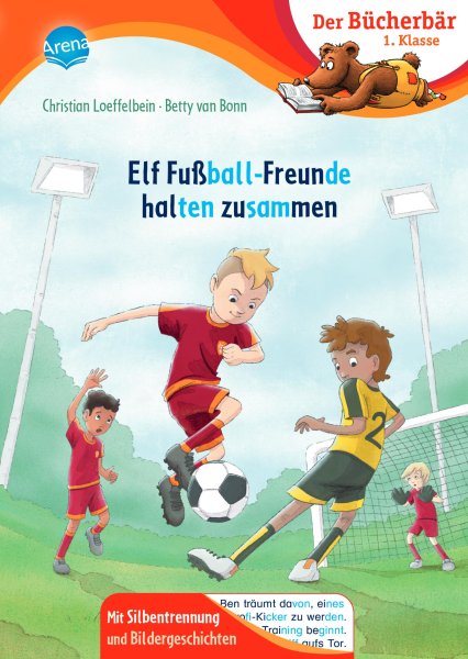 Buchcover: Elf Fußball-Freunde halten zusammen