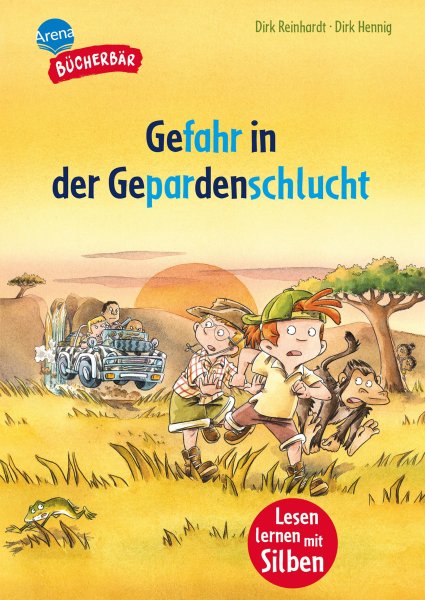 Buchcover: Gefahr in der Gepardenschlucht