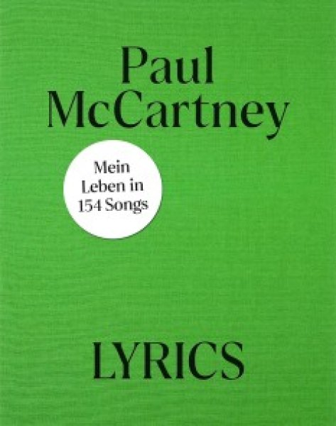 Buchcover: Lyrics Deutsche Ausgabe