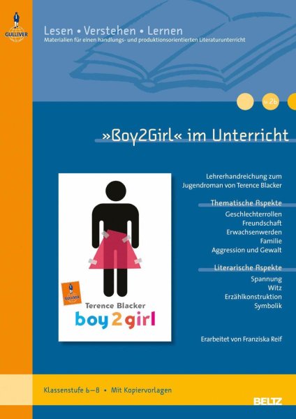 Buchcover: »Boy2Girl« im Unterricht