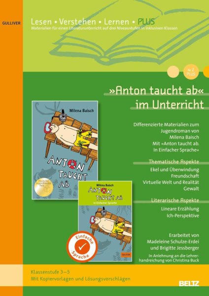 Buchcover: »Anton taucht ab« im Unterricht PLUS