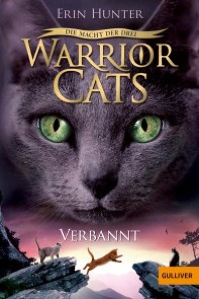 Buchcover: Warrior Cats - Die Macht der drei. Verbannt