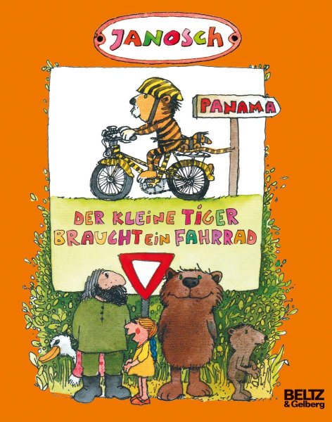 Buchcover: Der kleine Tiger braucht ein Fahrrad