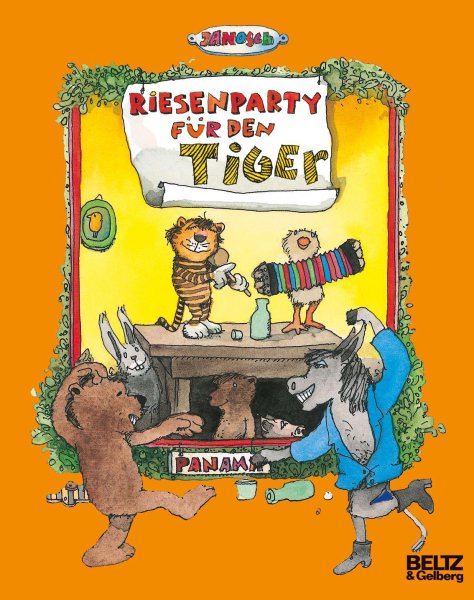 Buchcover: Riesenparty für den Tiger
