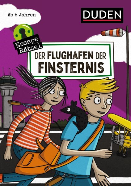 Buchcover: Escape-Rätsel - Der Flughafen der Finsternis
