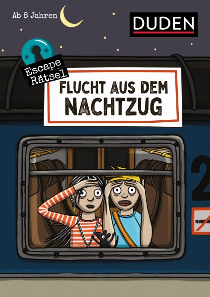 Buchcover: Escape-Rätsel - Flucht aus dem Nachtzug