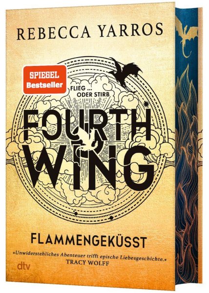Buchcover: Fourth Wing - Flammengeküsst Buchcover: Fourth Wing - Flammengeküsst