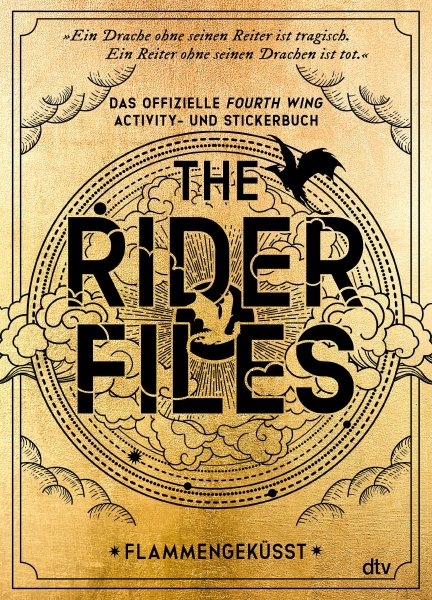 Buchcover: Fourth Wing: The Rider Files - Das offizielle Activity- und Stickerbuch