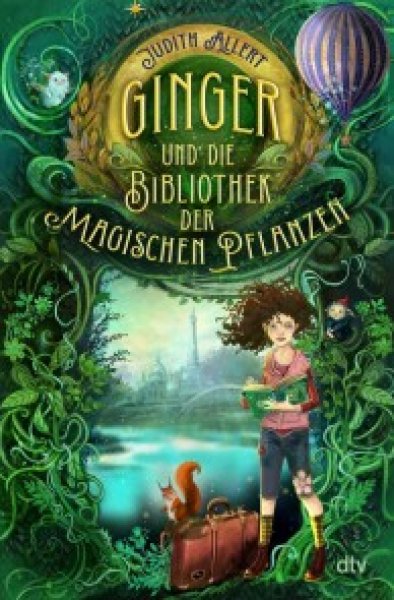 Buchcover: Ginger und die Bibliothek der magischen Pflanzen Buchcover: Ginger und die Bibliothek der magischen Pflanzen