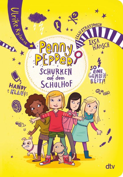 Buchcover: Penny Pepper 8 - Schurken auf dem Schulhof