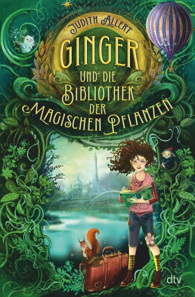 Buchcover: Ginger und die Bibliothek der magischen Pflanzen Buchcover: Ginger und die Bibliothek der magischen Pflanzen