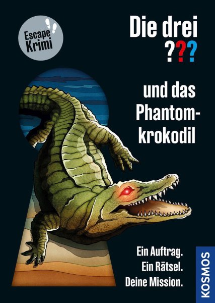 Buchcover: Die drei ??? und das Phantom-Krokodil