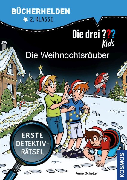 Buchcover: Die drei ??? Kids, Bücherhelden 2. Klasse, Die Weihnachtsräuber