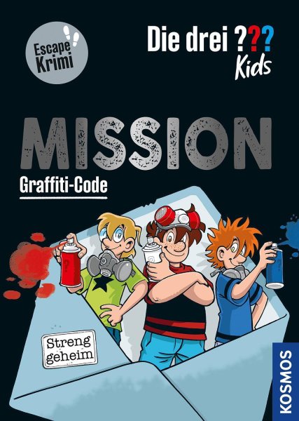 Buchcover: Die drei ??? Kids, Mission Graffiti-Code