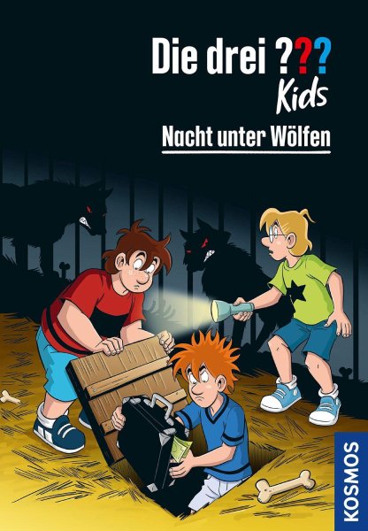 Buchcover: Die drei ??? Kids, 8, Nacht unter Wölfen