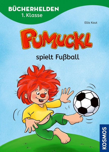 Buchcover: Pumuckl, Bücherhelden 1. Klasse, Pumuckl spielt Fußball