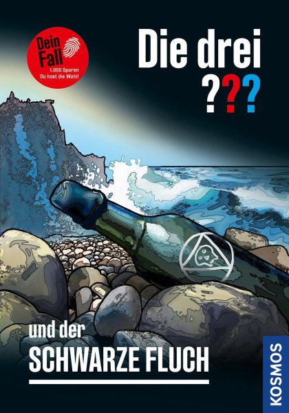 Buchcover: Die drei ??? und der schwarze Fluch