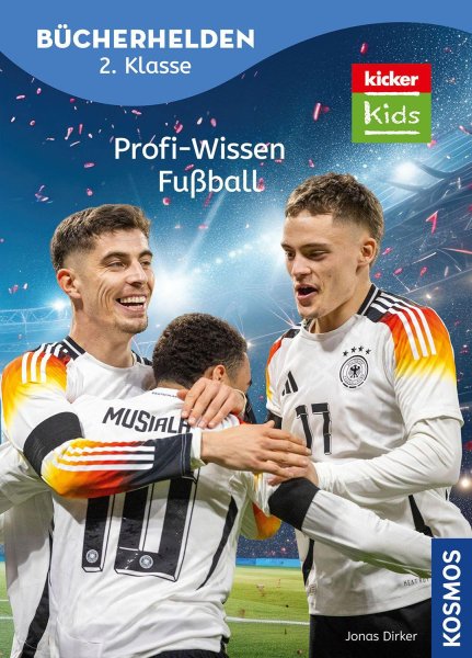Buchcover: kicker Kids, Profi-Wissen Fußball