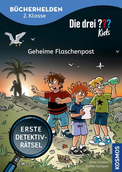 Buchcover: Die drei ??? Kids, Bücherhelden 2. Klasse, Geheime Flaschenpost