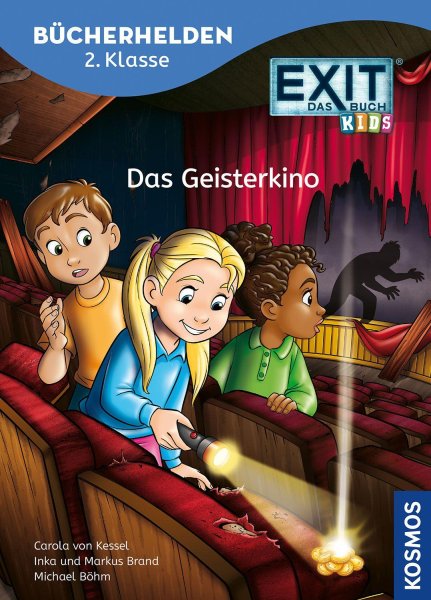 Buchcover: EXIT® - Das Buch, Bücherhelden 2. Klasse, Das Geisterkino