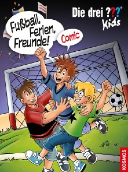 Buchcover: Die drei ??? Kids, Fußball, Ferien, Freunde! (drei Fragezeichen Kids) Buchcover: Die drei ??? Kids, Fußball, Ferien, Freunde! (drei Fragezeichen Kids)