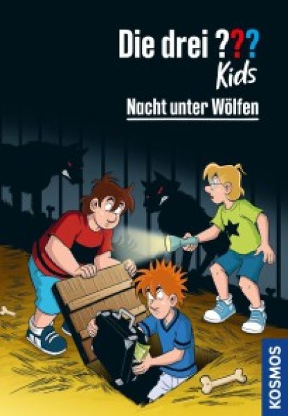 Buchcover: Die drei ??? Kids, 8, Nacht unter Wölfen (drei Fragezeichen Kids) Buchcover: Die drei ??? Kids, 8, Nacht unter Wölfen (drei Fragezeichen Kids)