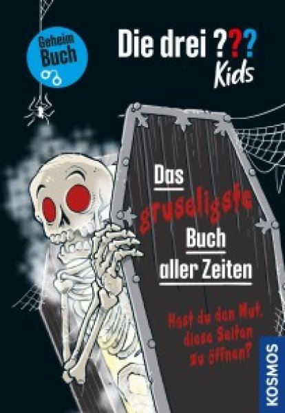 Buchcover: Die drei ??? Kids, Das gruseligste Buch aller Zeiten (drei Fragezeichen Kids) Buchcover: Die drei ??? Kids, Das gruseligste Buch aller Zeiten (drei Fragezeichen Kids)