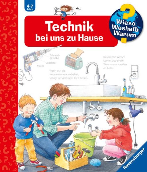 Buchcover: Wieso? Weshalb? Warum?, Band 24: Technik bei uns zu Hause Buchcover: Wieso? Weshalb? Warum?, Band 24: Technik bei uns zu Hause