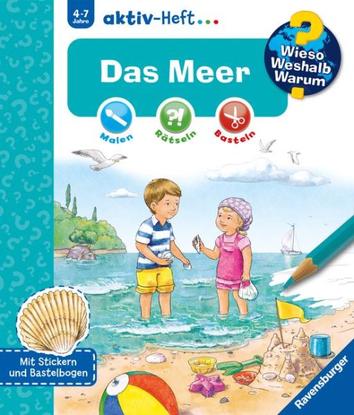 Buchcover: Wieso? Weshalb? Warum? aktiv-Heft: Das Meer