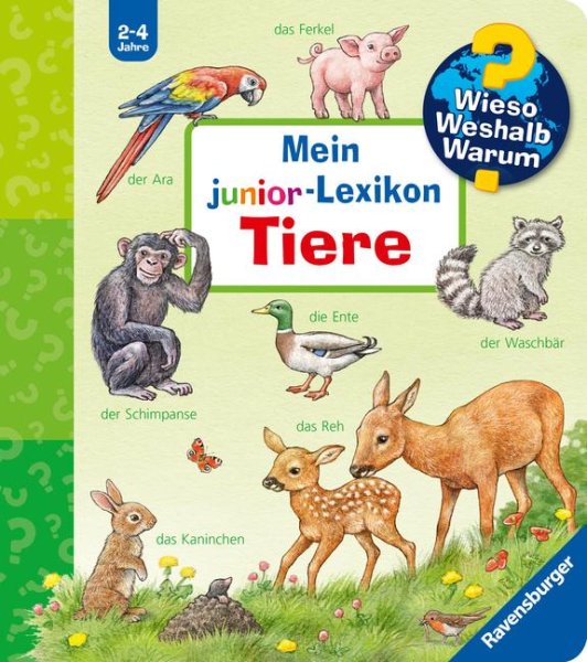Buchcover: Wieso? Weshalb? Warum? Mein junior-Lexikon: Tiere