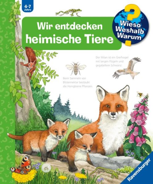 Buchcover: Wieso? Weshalb? Warum?, Band 71: Wir entdecken heimische Tiere Buchcover: Wieso? Weshalb? Warum?, Band 71: Wir entdecken heimische Tiere